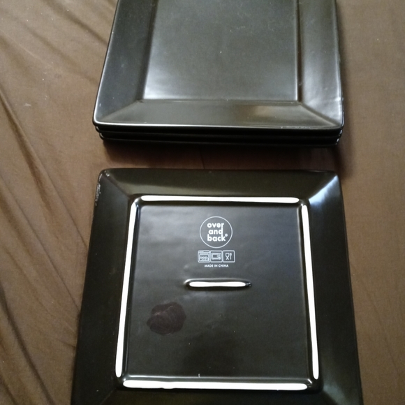 🍱2 BIG OVER&BACK DINNER PLATES🍉🍾 - Picture 4 of 4